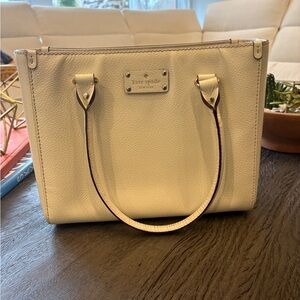 Kate Spade Ivory Tote Bag
